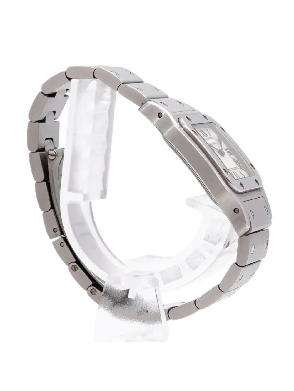 Cartier Santos Galbee SM Ivory Dial Watch